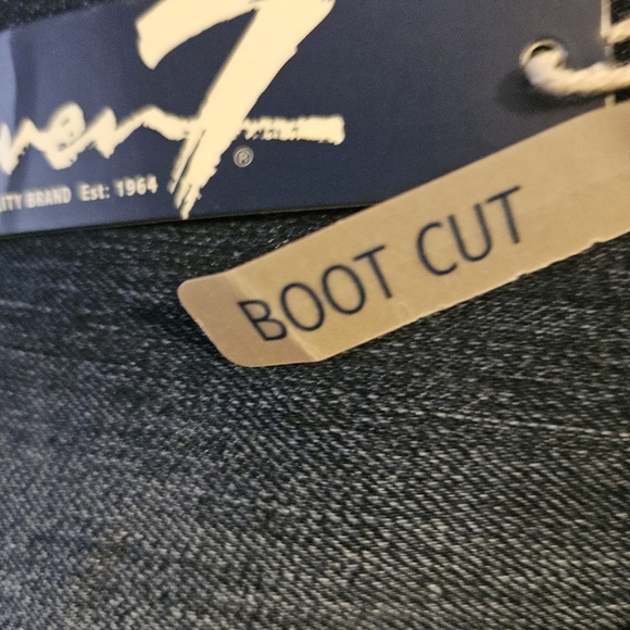 Seven7 bootcut jeans size10..nwt..darkwash..nice looking jean - Picture 7 of 16